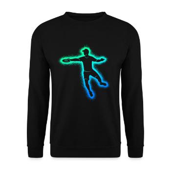 Disc Golf Disc Golf Joueurs Enfants Hommes Disc Golfeurs - Sweat-shirt Unisexe - noir - Devant - Alina (178cm) & Michal (187cm)
