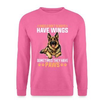 German Shepherd Lover Dog Owner - Unisex Sweatshirt - pink - Front