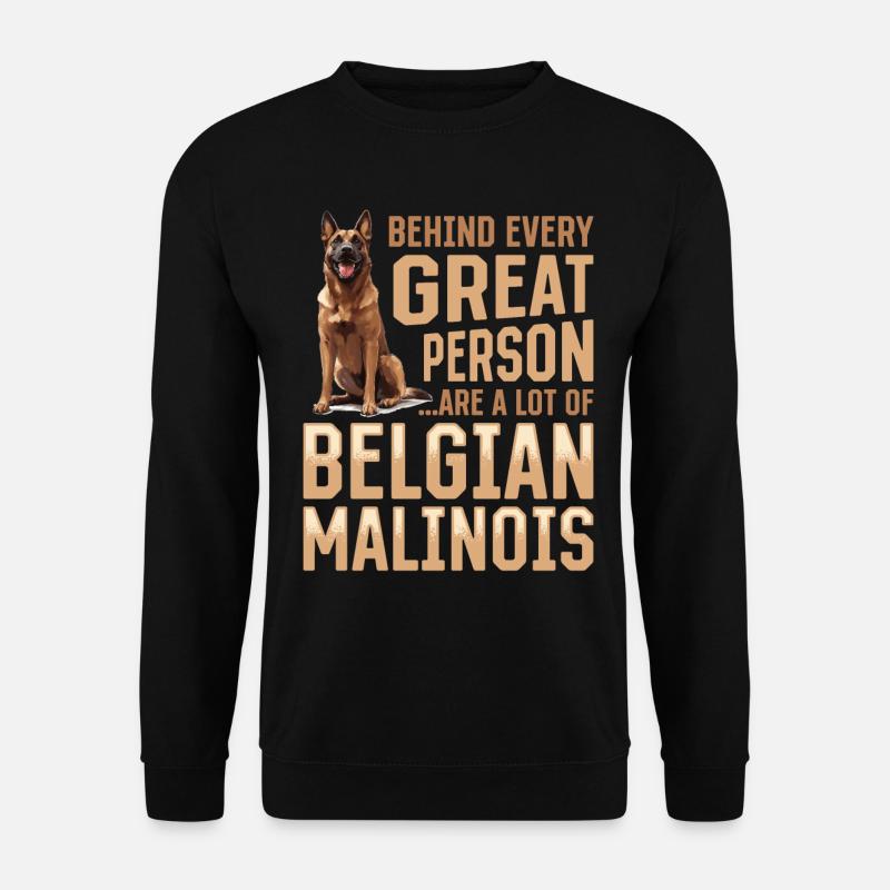 Belgian Malinois Dog Owner - Unisex Sweatshirt - black