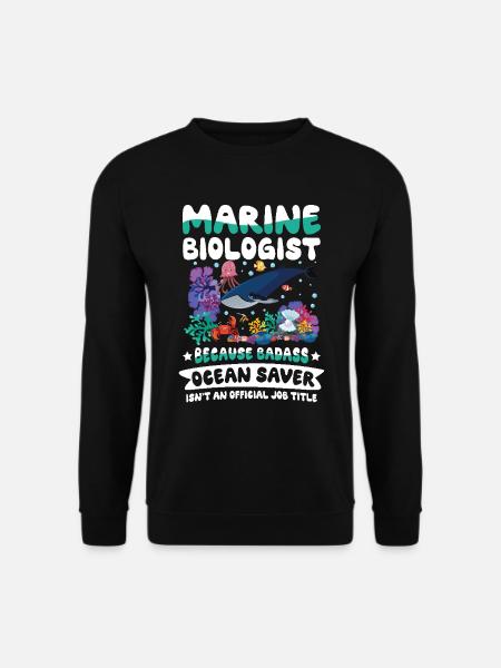 Marine Biologist - Unisex Pullover - Schwarz