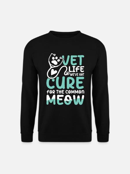 Vet Life für eine Tierärztin und Tierarzt - Unisex Pullover - Schwarz