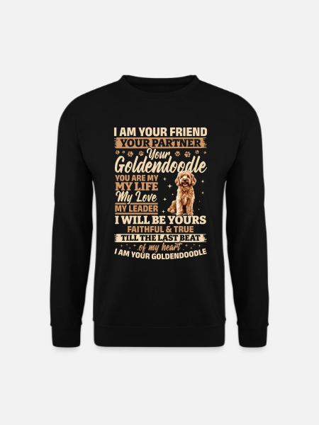 Goldendoodle Dog Owner - Unisex Pullover - Schwarz