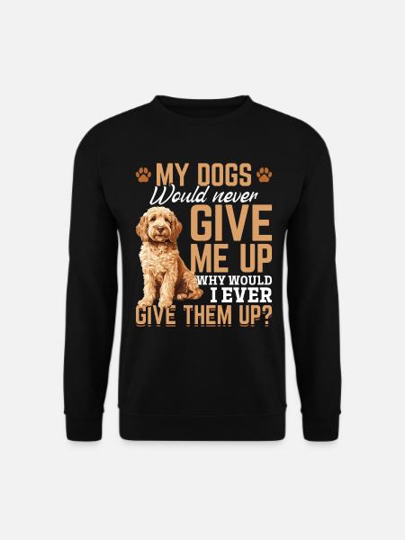 Propriétaire de chien Goldendoodle - Sweat-shirt Unisexe - noir