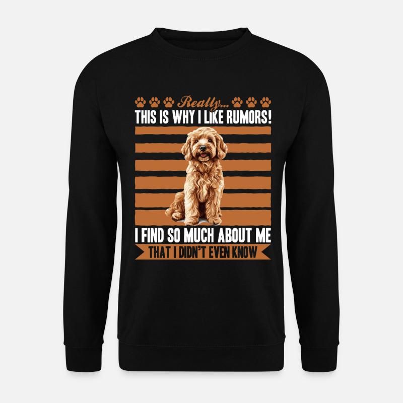 Goldendoodle Dog Owner - Unisex Pullover - Schwarz