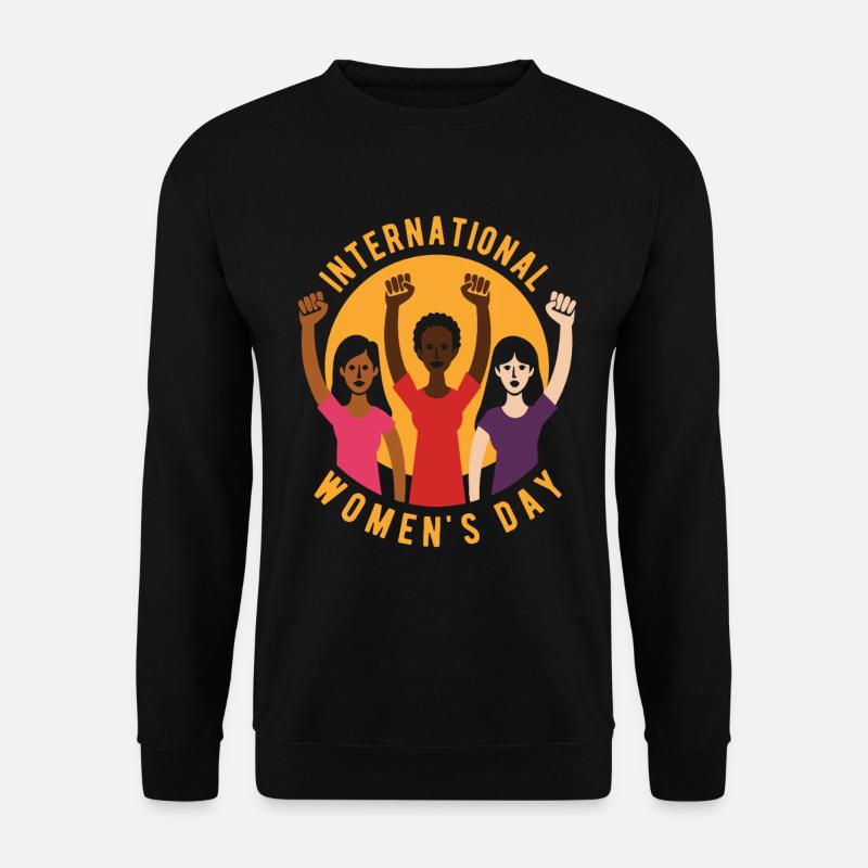 International Women's Day - Geschenk - Unisex Pullover - Schwarz
