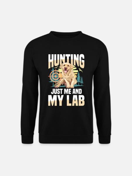 Chasse au Labrador - Sweat-shirt Unisexe - noir