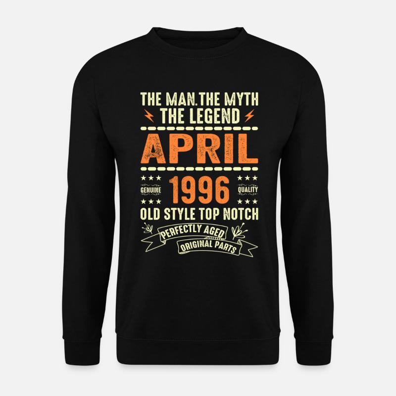 April 1996, APRIL 1996 - Unisex Sweatshirt - black