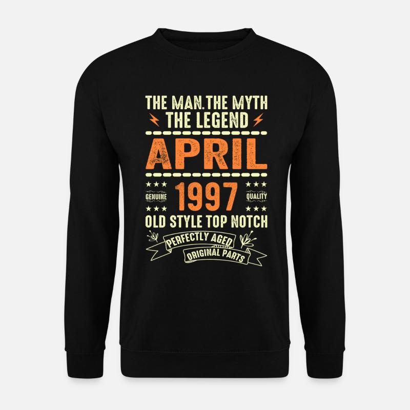 April 1997, APRIL 1997 - Unisex Sweatshirt - black