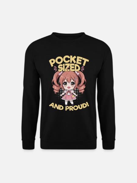 Anime Chibi Kawaii - Unisex Sweatshirt - black
