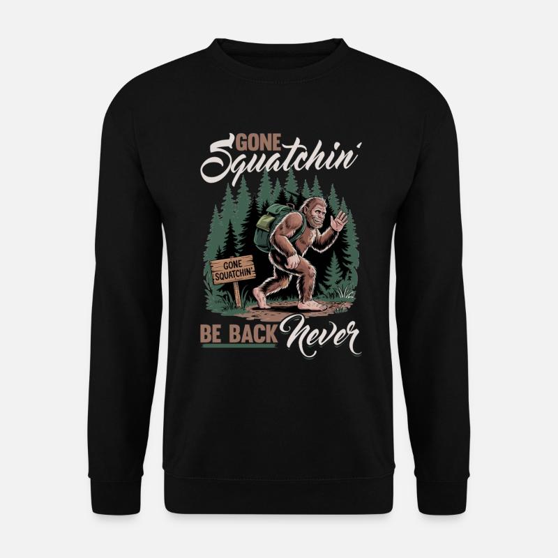 Bigfoot Sasquatch - Unisex Sweatshirt - black