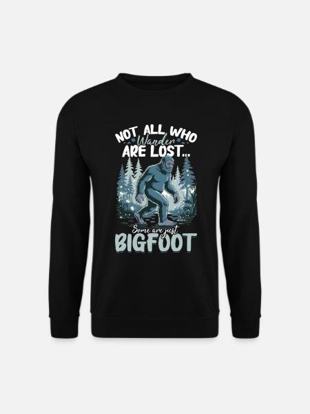 Bigfoot Sasquatch - Unisex Sweatshirt - black