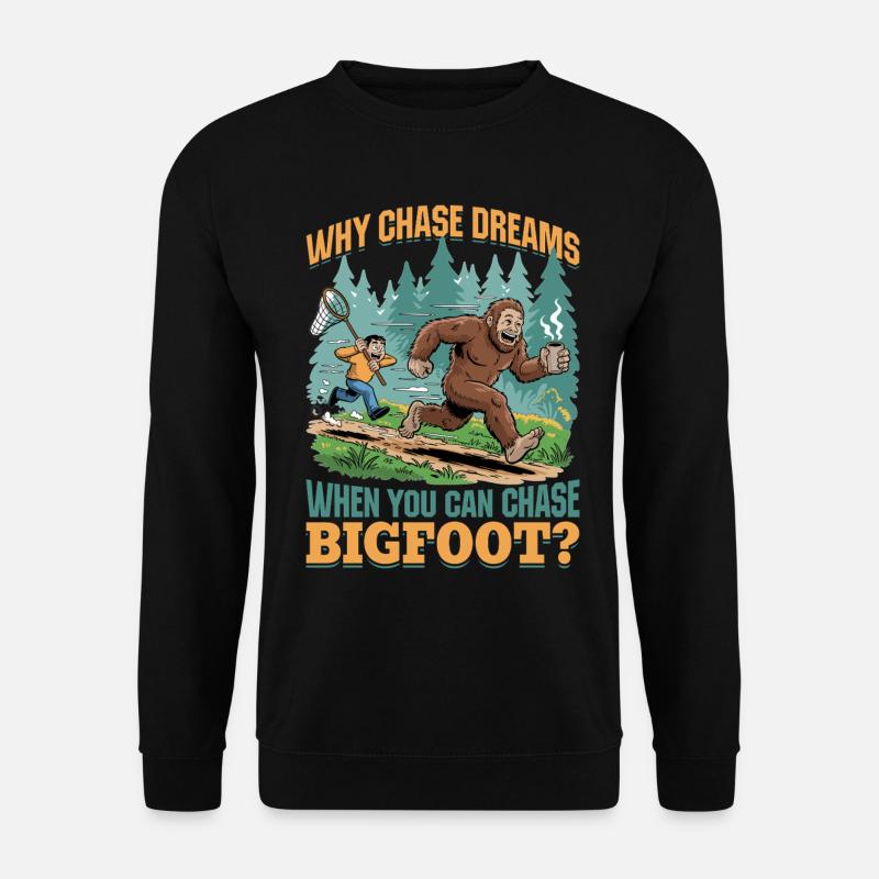 Bigfoot Sasquatch - Unisex Sweatshirt - black