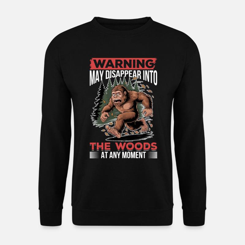 Bigfoot Sasquatch - Sweat-shirt Unisexe - noir