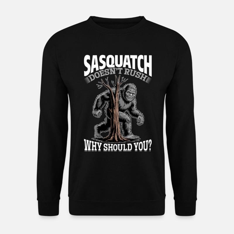 Bigfoot Sasquatch - Unisex Sweatshirt - black
