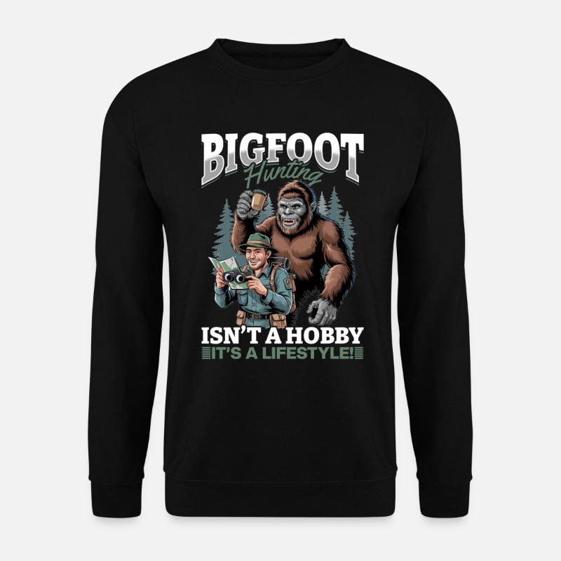 Bigfoot Sasquatch - Unisex Sweatshirt - black