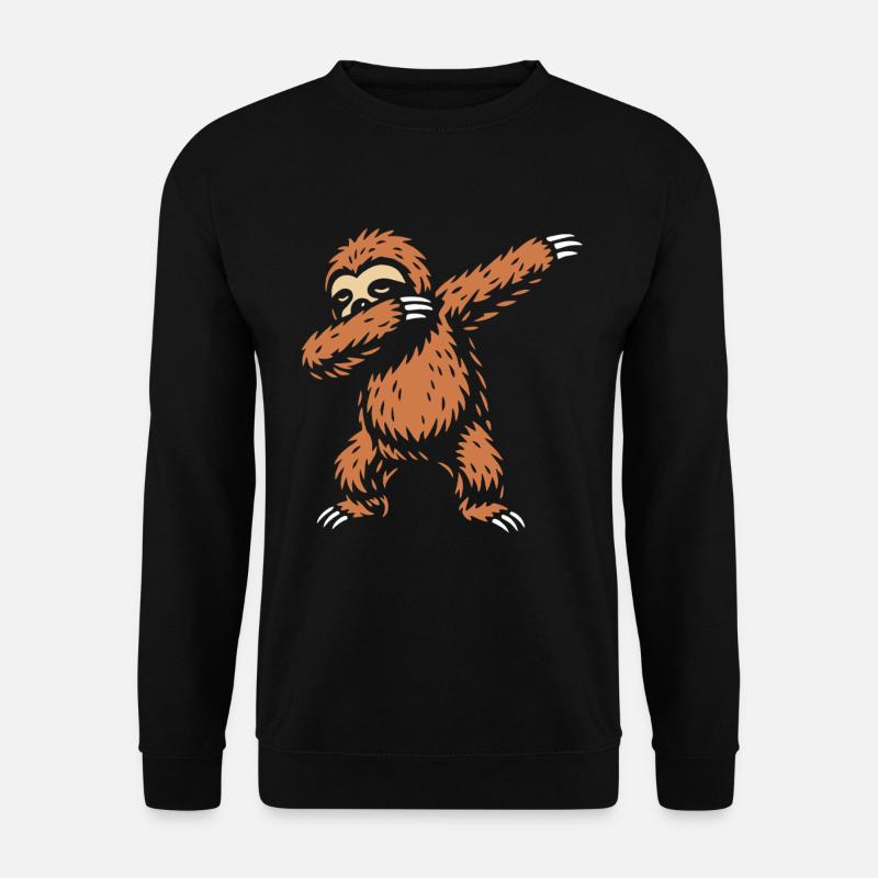 Dabbing Sloth - Dab Dance - Gift - Unisex Sweatshirt - black