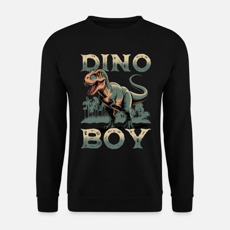 Dinosaur T-Rex kids - Unisex Sweatshirt - black