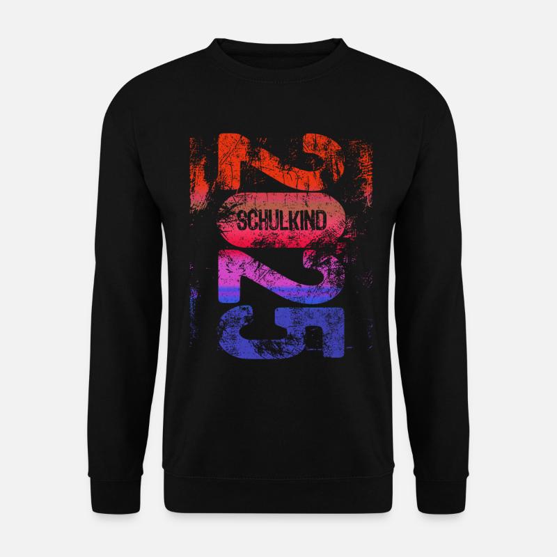 Schulkind 2025 - Erste Klasse - Einschulung - Unisex Pullover - Schwarz
