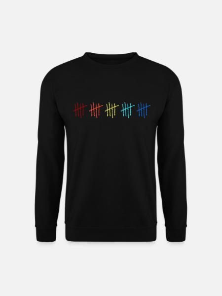 25. geburtstag jubiläum 25 jahre fünfundzwanzig - Unisex Pullover - Schwarz