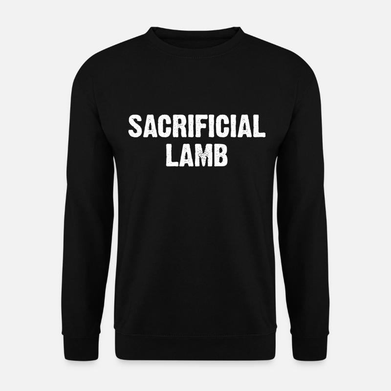 Sacrificial Lamb - Unisex Sweatshirt - black