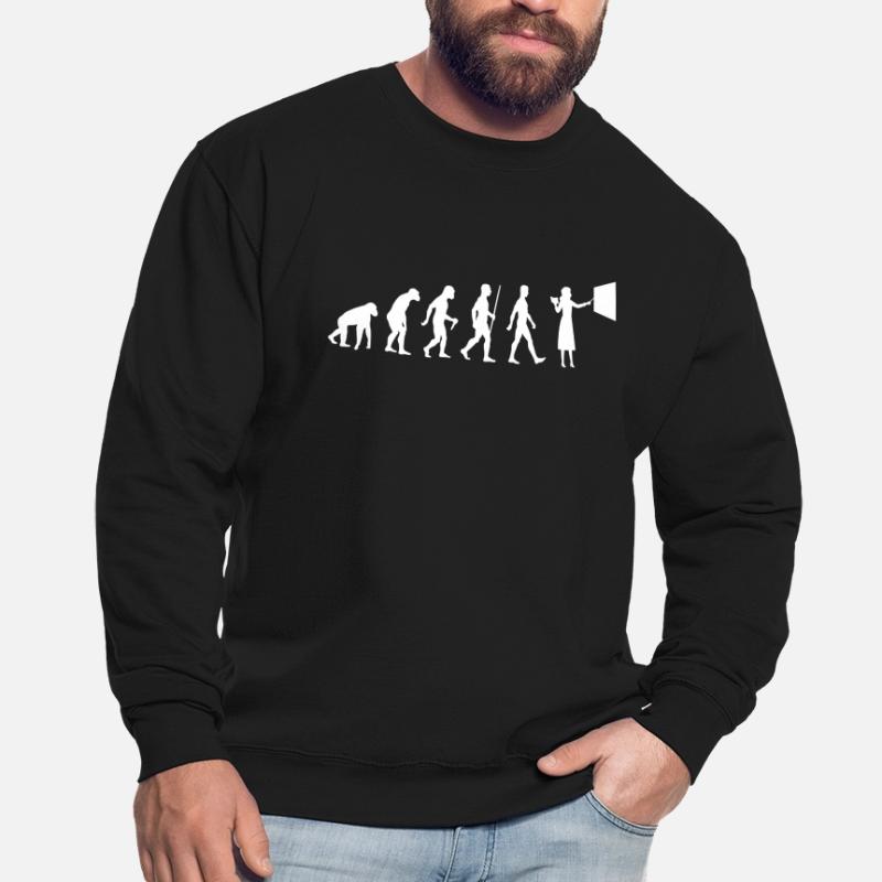 Enseignante Evolution École Professeur d’école Sweat-shirt Unisexe