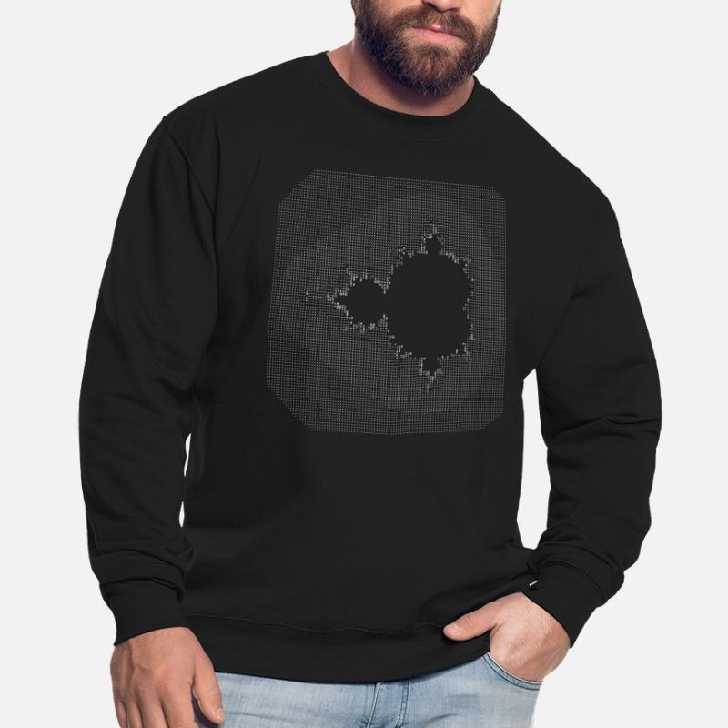 nerd mandelbrot ascii code programmer pc hacker IT Unisex Pullover