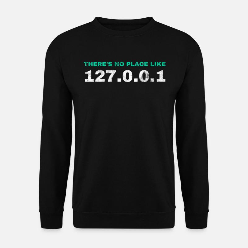 Lustiges Geschenk Programmierer Computer Nerds - Unisex Pullover - Schwarz