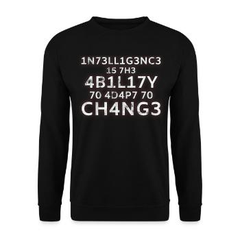 Lustiges Geschenk Programmierer Computer Nerds - Unisex Pullover - Schwarz - Vorne - Alina (178cm) & Michal (187cm)