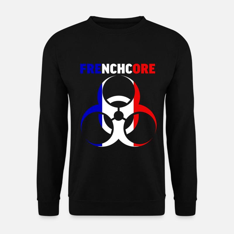 Frenchcore Festival Merch Gabber - Unisex Pullover - Schwarz