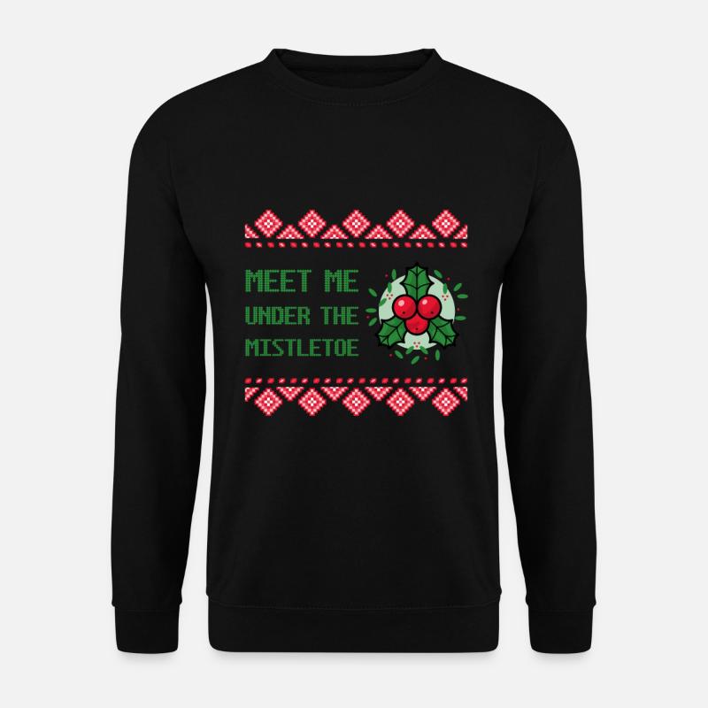 Ugly Christmas Ugly Sweater - Unisex Pullover - Schwarz