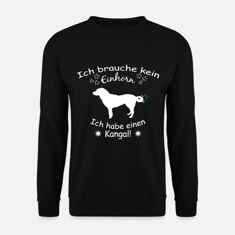 Kangal Tshirt - Kangal Hund Shirt - Unisex Pullover - Schwarz