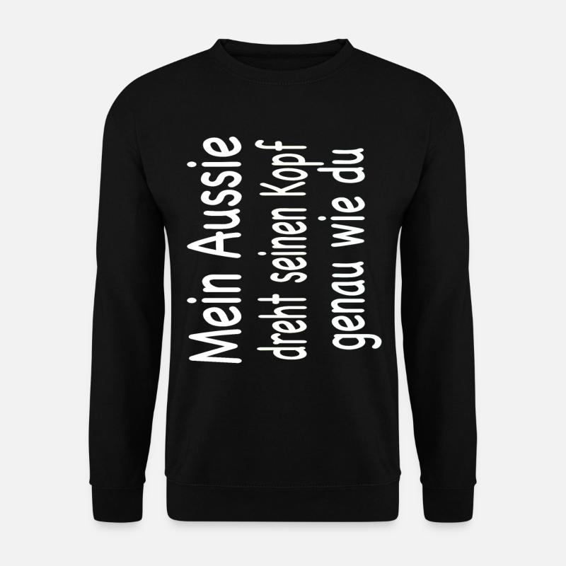 Australian Shepherd - Aussie - Unisex Pullover - Schwarz