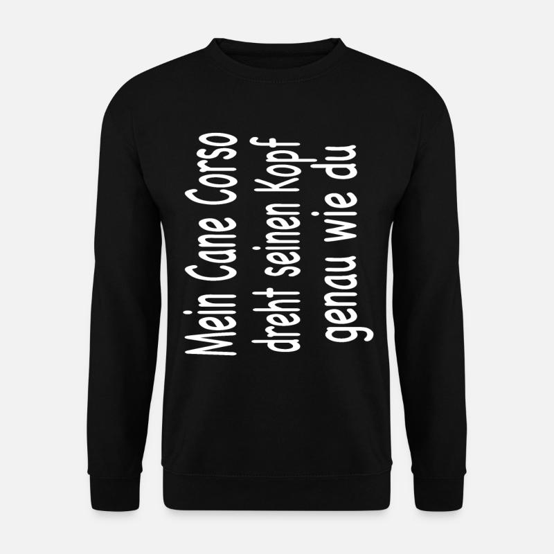 Cane Corso Hund - Cane Corso - Unisex Pullover - Schwarz