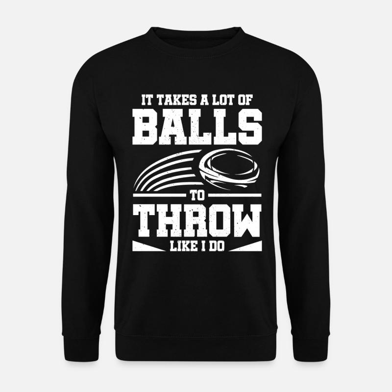 Funny Dodgeball - Unisex Pullover - Schwarz