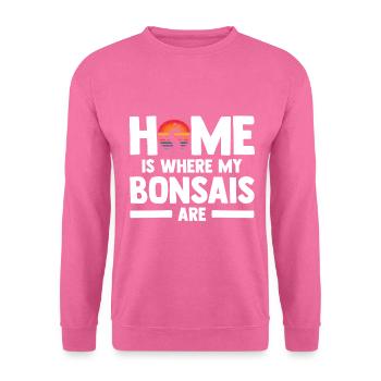 Bonsai Tree - Unisex Sweatshirt - pink - Front