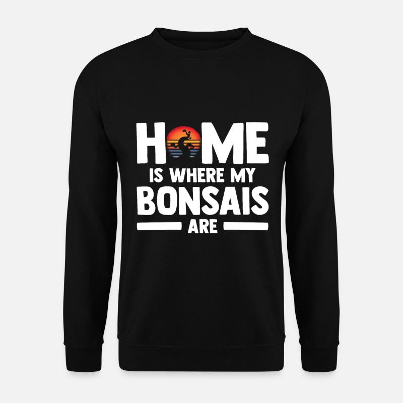 Bonsaï - Sweat-shirt Unisexe - noir