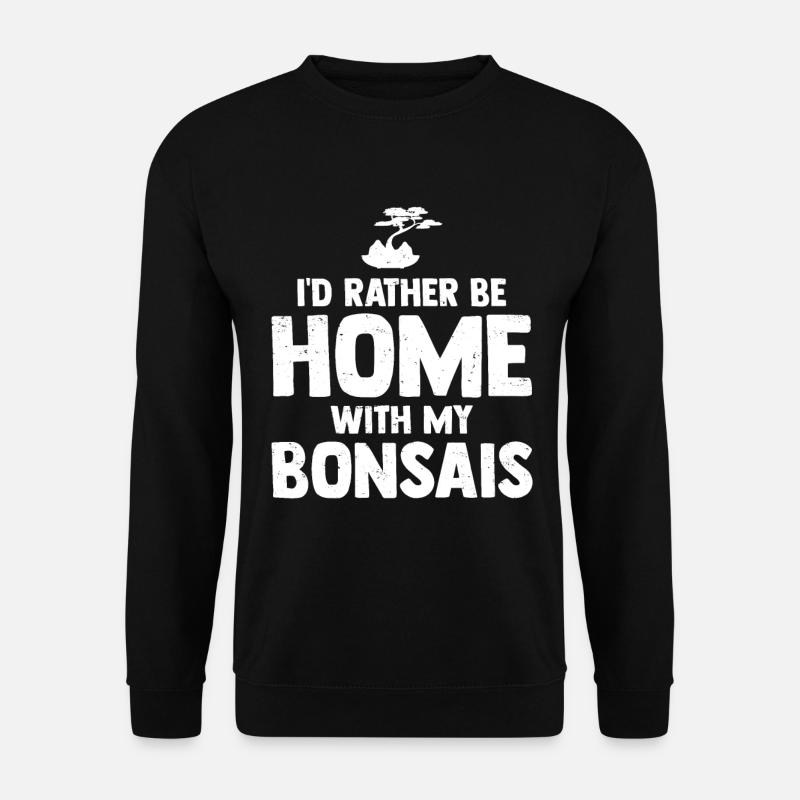 Bonsai Tree - Unisex Pullover - Schwarz