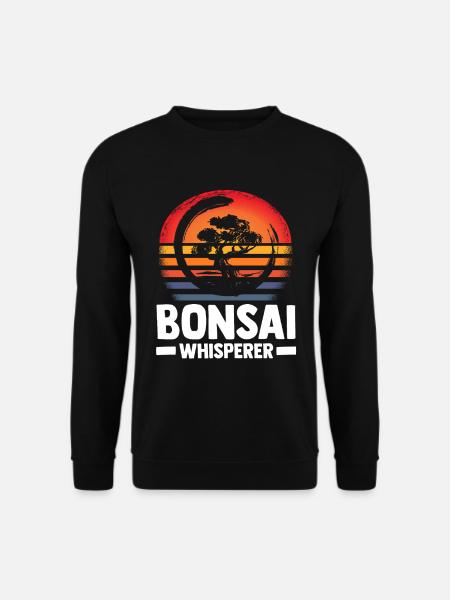 Bonsai Tree - Unisex Sweatshirt - black