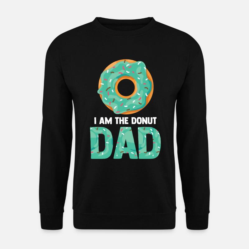 Donut Lover Dad - Unisex Sweatshirt - black