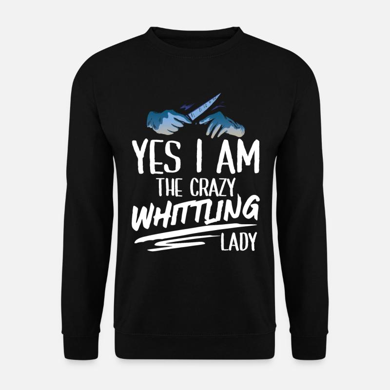 Whittler | Woddcarving - Unisex Sweatshirt - black