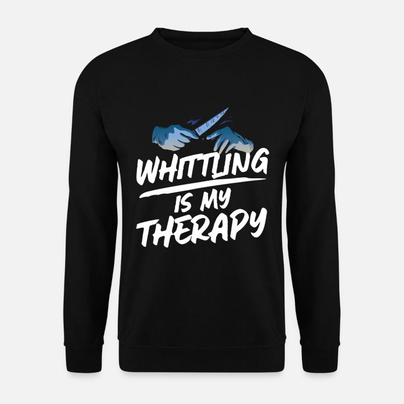 Whittler | Woddcarving - Unisex Sweatshirt - black