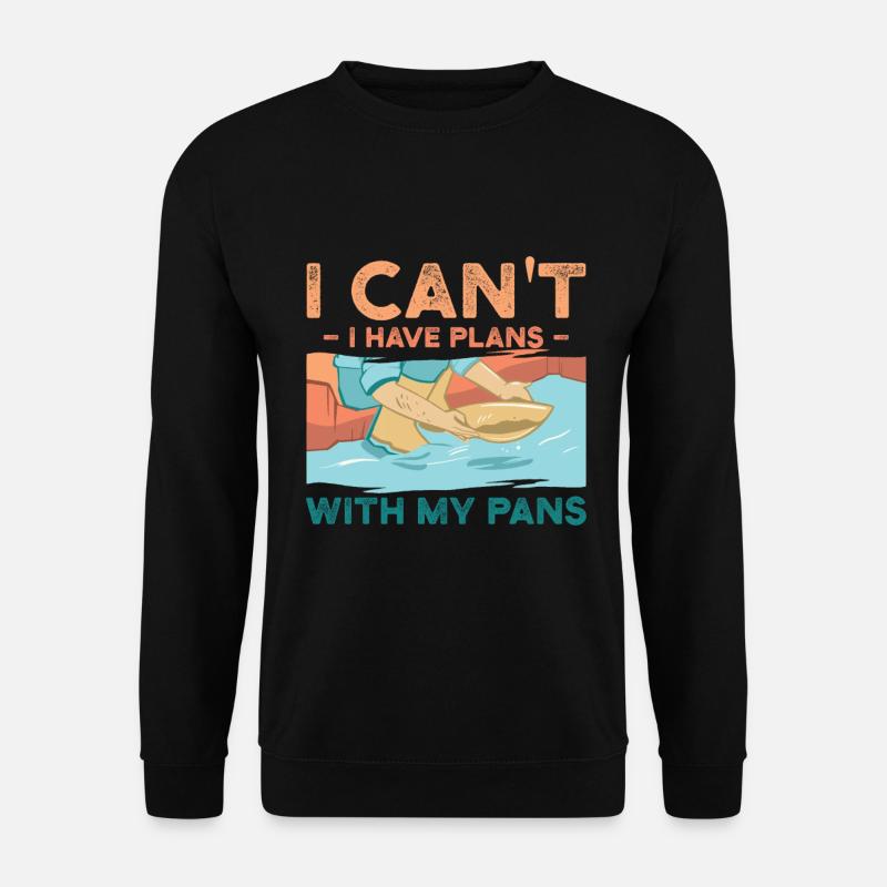 Gold Panning | Miner - Unisex Pullover - Schwarz