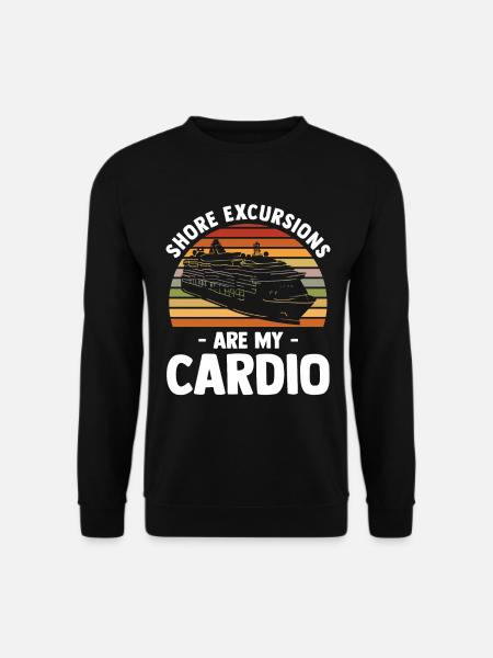 Cruising Vacation - Cruise Ship - Unisex Pullover - Schwarz