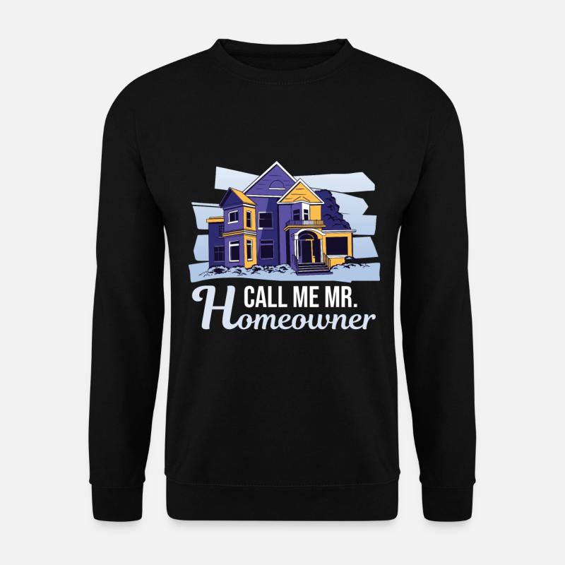 Housewarming Party | Mr. Homeowner - Unisex Sweatshirt - black