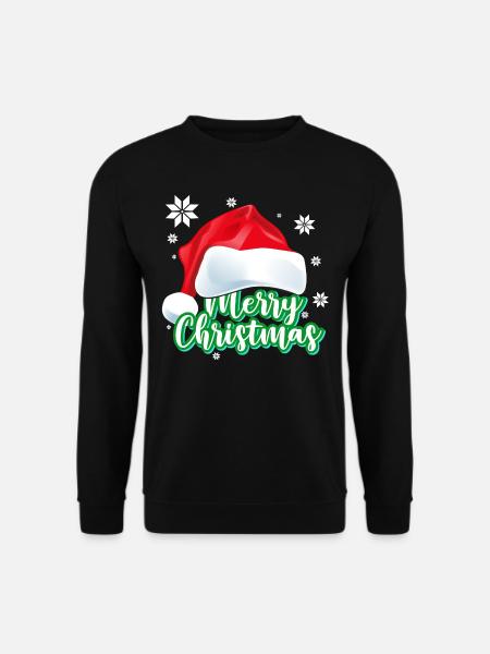 Merry Christmas - Sweat-shirt Unisexe - noir