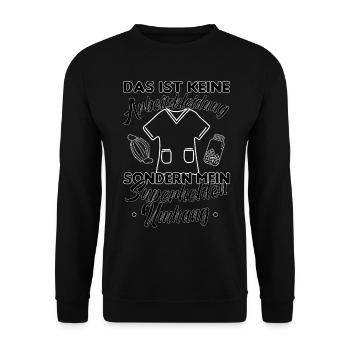 Arzthelferin MFA Krankenschwester Pflegekraft crna - Unisex Pullover - Schwarz - Vorne - Alina (178cm) & Michal (187cm)