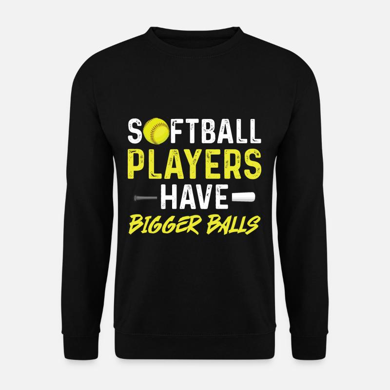 Fastpitch Softball Design für einen - Unisex Pullover - Schwarz