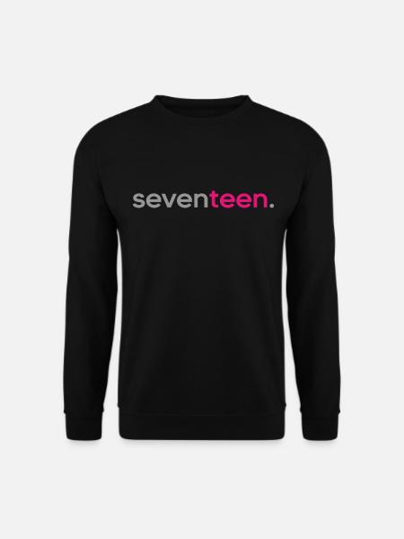 2005 geburtstag 17 jahre 17.jubiläum seventeen - Unisex Pullover - Schwarz