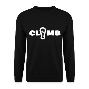 Alpinisme Alpiniste Alpiniste Voie d’escalade - Sweat-shirt Unisexe - noir - Devant - Alina (178cm) & Michal (187cm)