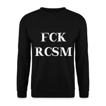 Fuck l’idée de cadeau de racisme - Sweat-shirt Unisexe - noir - Devant - Alina (178cm) & Michal (187cm)